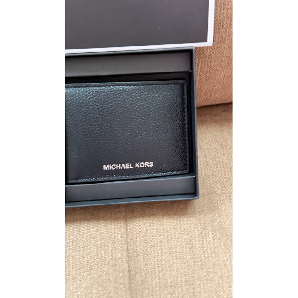 Michael Kors Mens 3-in-1 Wallet Box Set Black Leather 36U0LGFF1L NEW - Picture 7 of 11